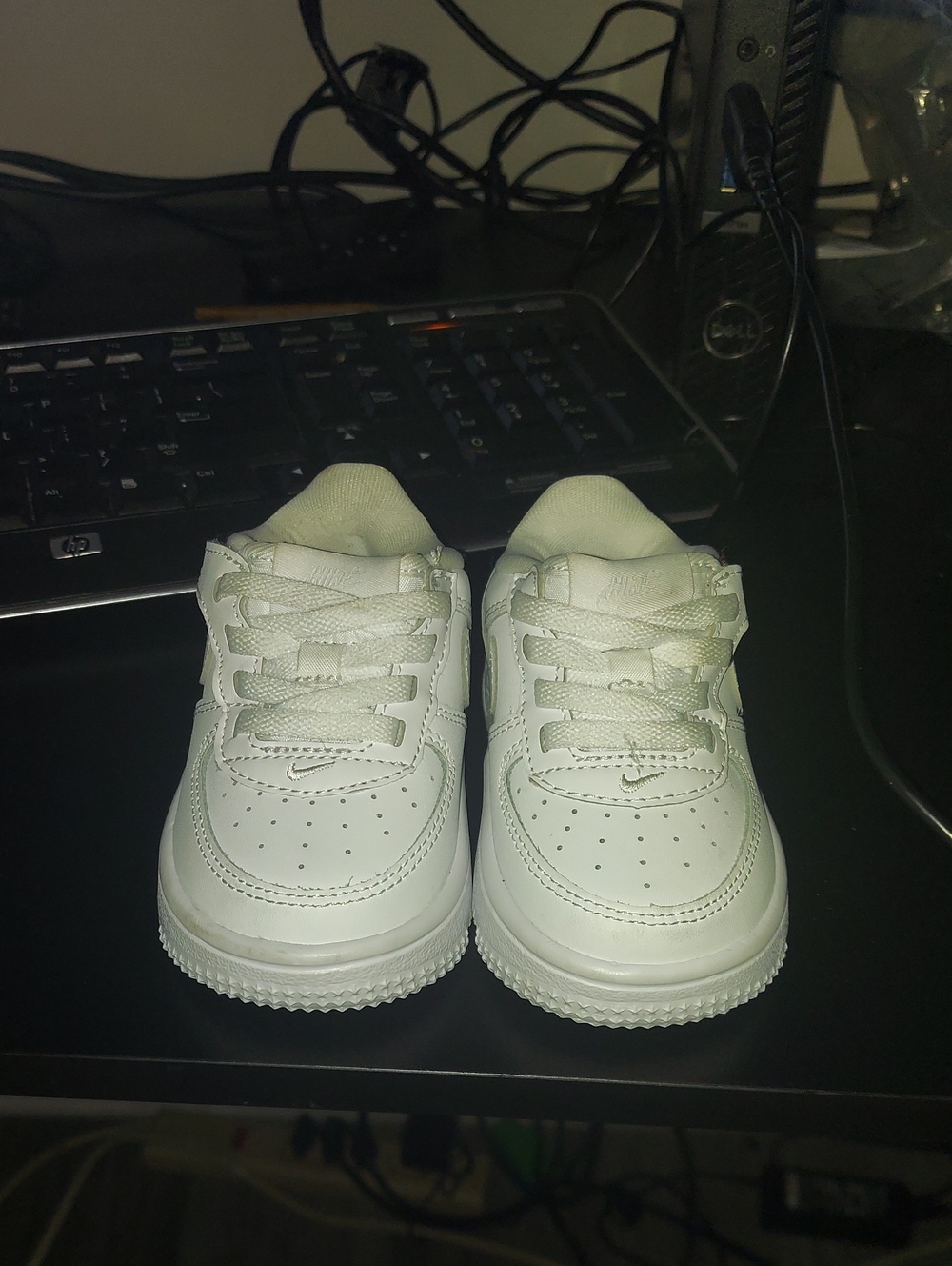 Nike Kids White Low-Top Sneakers